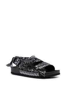 Arizona Love Apache bandana sandalen - Zwart