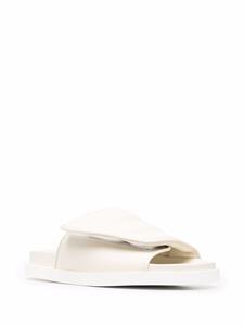 GIABORGHINI Gia 3 slippers met klittenband - Beige