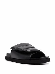 GIABORGHINI Slippers met open neus - Zwart