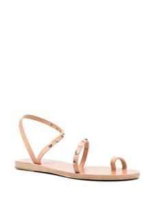 Ancient Greek Sandals Eleftheria sandalen met studs - Beige