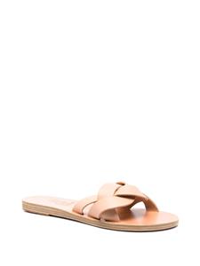 Ancient Greek Sandals Arachine sandalen met gevlochten band - Beige