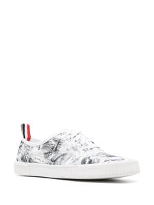 Thom Browne Heritage tweekleurige brogues - Zwart