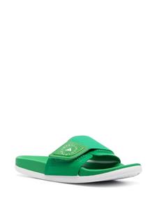 Adidas by Stella McCartney Slippers met klittenband - Groen