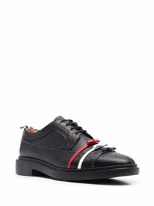 Thom Browne Longwing brogues met drie strikken - Zwart