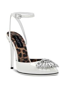 Philipp Plein Leren sandalen - Wit