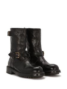 Dolce & Gabbana Horseride leren laarzen - Zwart