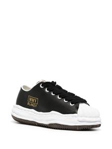 Maison Mihara Yasuhiro Blakey leather sneakers - Zwart