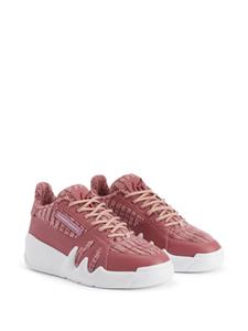 Giuseppe Zanotti Talon sneakers met logopatch - Roze