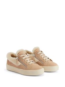 giuseppezanotti Giuseppe Zanotti Gail Ice lammy sneakers - Beige