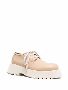 Marsèll Leren veterschoenen - Beige