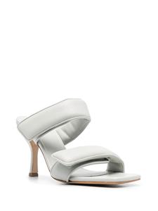 GIABORGHINI x Pernille Teisbaek Perni leren muiltjes - Grijs