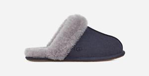 Ugg Scuffette II-pantoffel voor Dames in Eve Blue/Lighthouse  Leder