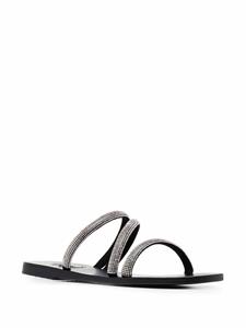Ancient Greek Sandals Polytimi Diamante sandalen - Zwart
