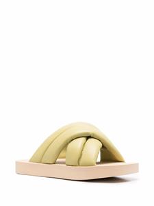 Proenza Schouler Float gewatteerde sandalen - Groen
