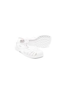 Mini Melissa Aranha sandalen met gekooide neus - Wit