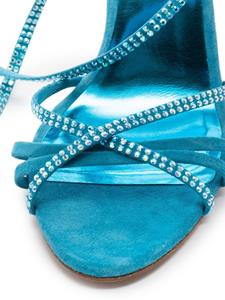 Paris Texas Holly Nicole sandalen met veters - Blauw