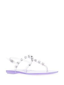 Sergio Rossi Sandalen met open neus - Paars