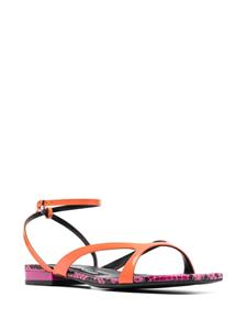 Sergio Rossi Sandalen met enkelbandje - Oranje