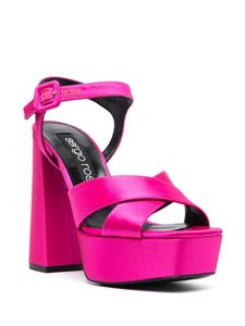 Sergio Rossi Sandalen met open neus - Roze
