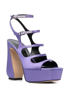 Sergio Rossi Sandalen met gesp - Paars