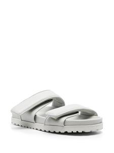 GIABORGHINI Perni 11 slippers met dubbel bandje - Grijs