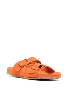 Manebi Slippers met dubbel bandje - Oranje