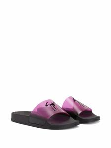 Giuseppe Zanotti Brett slippers - Roze