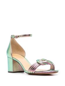 Alexandre Birman Metallic muiltjes - Groen