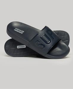 Superdry Mannen Core Badslippers Donkerblauw Grootte: S