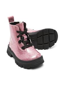UGG Kids Ashton laarzen met logo-reliëf - Roze