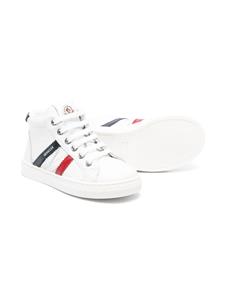 Moncler Enfant Sneakers met logopatch - Wit
