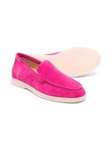 Scarosso Ludovica suède loafers - Roze