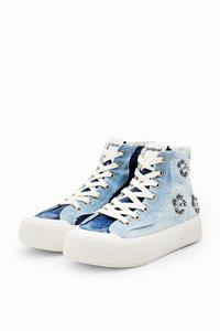 desigual Hoge denim sneakers - BLUE