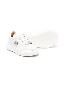 Philipp Plein Junior The Plein low-top sneakers - Wit