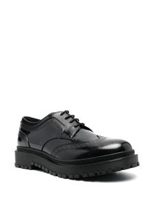 Versace La Greca Oxford veterschoenen - Zwart