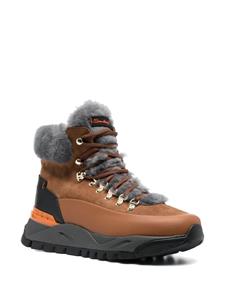 Santoni Lammy enkellaarzen - Bruin