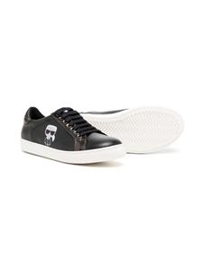 Karl Lagerfeld Kids Sneakers met print - Zwart