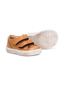 Pépé Kids Sneakers met klittenband - Bruin