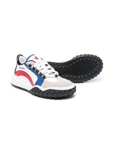 Dsquared2 Kids Leren sneakers - Wit