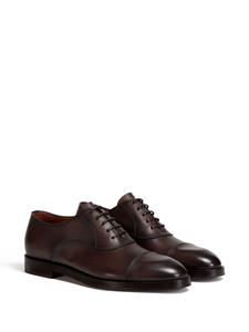 Zegna Torino leren Oxford schoenen - Bruin