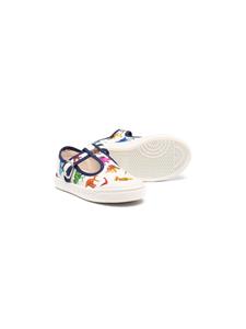 Pèpè Sneakers met gespsluiting - Wit