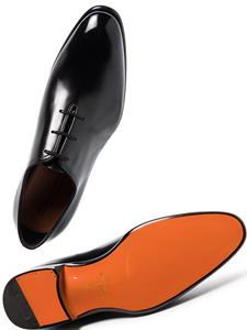 Santoni Oxford veterschoenen - Zwart