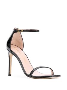 Stuart Weitzman Sandalen met open neus - Zwart