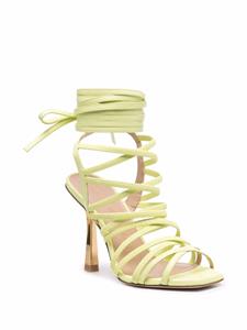 Stuart Weitzman Jaxie sandalen met open neus - Geel