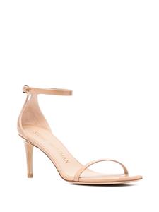 Stuart Weitzman Lakleren sandalen - Beige