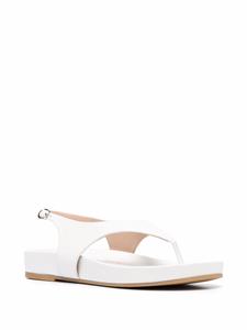 Stuart Weitzman Summer Thong sandalen met open neus - Wit