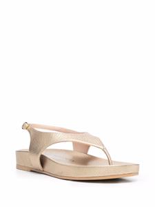 Stuart Weitzman Sandalen met open neus - Goud