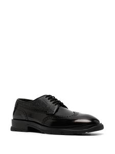 Alexander McQueen Leren brogues - Zwart