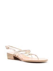 Ancient Greek Sandals Cycladic sandalen met hak - Goud