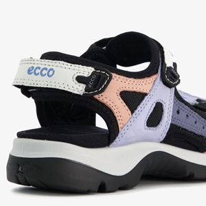 ECCO Offroad leren dames sandalen zwart